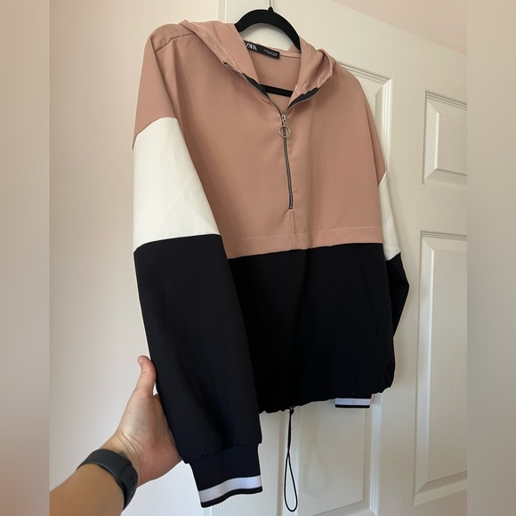 SOLD - Zara Quarter-Zip Pullover - Picture 4 of 6